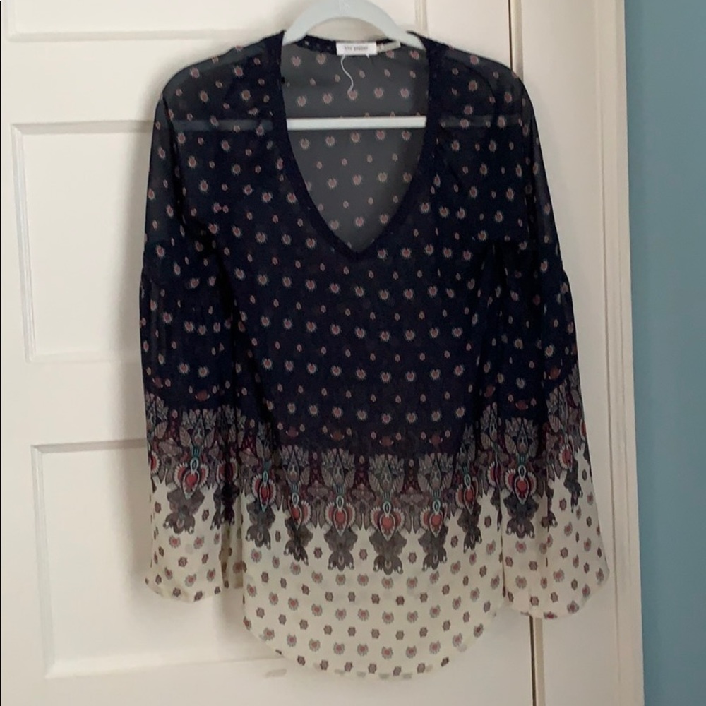 Blue blouse